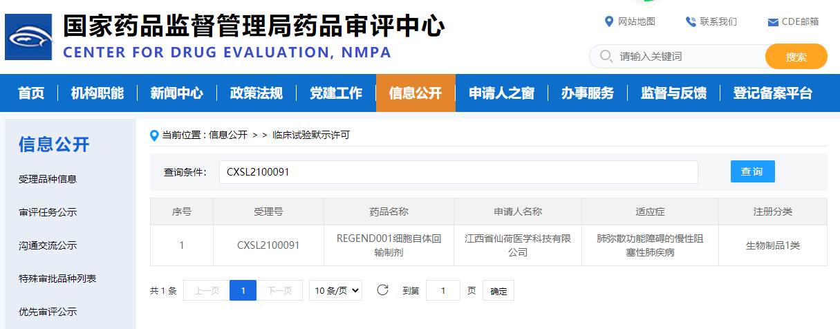 2021年6月,國內(nèi)針對慢性阻塞性肺病(COPD)的干細(xì)胞新藥獲得臨床試驗(yàn)審批(IND)。 2021年6月,國內(nèi)針對慢性阻塞性肺病(COPD)的干細(xì)胞新藥獲得臨床試驗(yàn)審批(IND)。