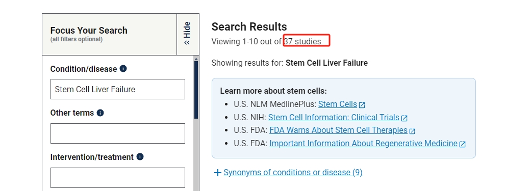 干細胞治療肝衰竭的臨床研究進展