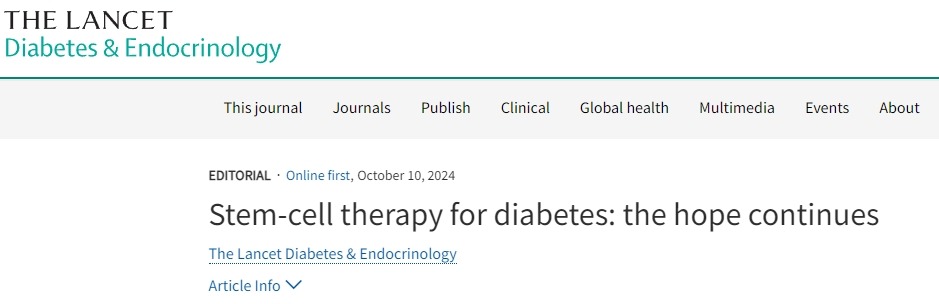 干細(xì)胞療法治療糖尿病:希望仍在繼續(xù) 干細(xì)胞療法治療糖尿病:希望仍在繼續(xù)
