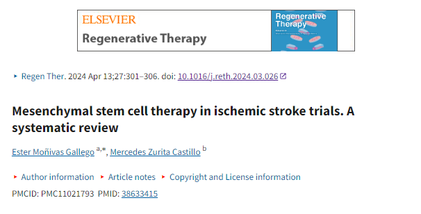 間充質(zhì)干細(xì)胞療法在缺血性卒中試驗中的應(yīng)用:系統(tǒng)評價 間充質(zhì)干細(xì)胞療法在缺血性卒中試驗中的應(yīng)用:系統(tǒng)評價